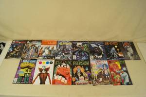 Mature Comic Books - Peepshow, Meat Cake, Post Mortem