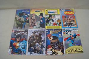 Comic Books - Superman, Dark Wolvering, Mandrake, GI Joe