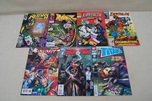 Comic Books - Robin, Ravage, Justice League, Swamp Thing