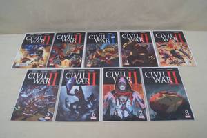 Full Run Marvel Civil War II Comic Books - #0-8
