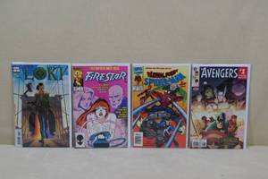 #1 Comic Books - Loki, Firestar, Spider-Man, Avengers