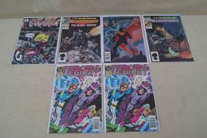 Comic Books - Barb Wire, Starriors, Superman, Legion