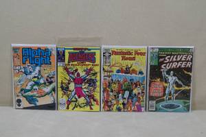 #1 Marvel Comic Books - Avengers, Fantastic Four, Surfer, Alpha