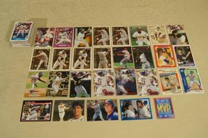 Baseball Cards - 1980s and 90s