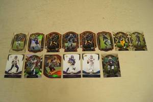 Football Cards - Select, Cousins, Cook, Die Cuts