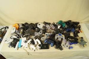 Assorted Video Game Controllers