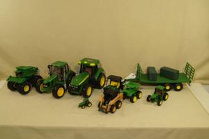 Plastic John Deere Tractor Toys