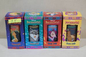 Set of Disney Pocahontas Colors of the Wind Glasses