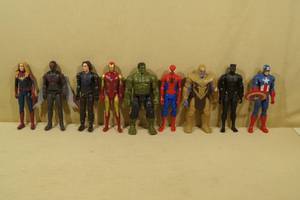 Large Marvel Superhero Action Figures - Avengers