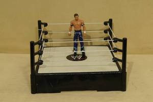 WWE Smack Down Wrestling Ring with Figure