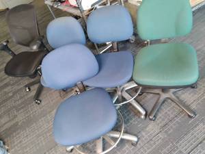 Lot of 5 Standard Height Fabric Adj...