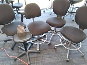 Lot of 5 Standard Height Fabric Adj...