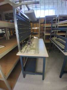 Heavy Duty Metal Work Bench with St...