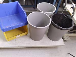 Set of 2 Large Stacking Part Bin St...