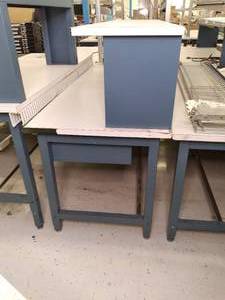 Heavy Duty Metal Work Bench with St...