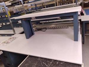 Heavy Duty Metal Work Bench with St...