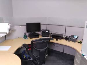 Complete Office Cubicle Work Statio...