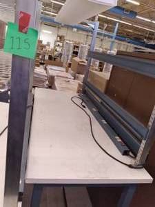 Heavy Duty Metal Work Bench with St...