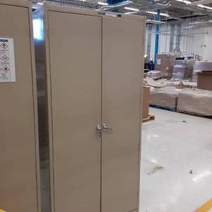 2-Door Office Storage Cabinet with ...