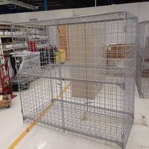 Lockable Storage Cages Approximate ...