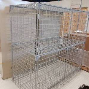 Lockable Storage Cages Approximate ...