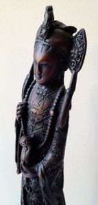lot 44 image: Pair of Asian Figurines