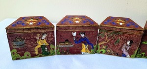 lot 59 image: Asian Inspired Canister Set