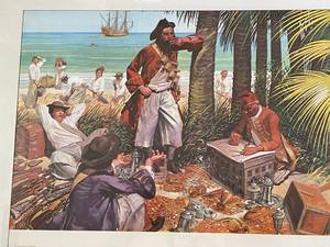 lot 174 image: Blackbeard Framed Art