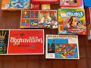 lot 259 image: Board Games, Puzzles, And Toys