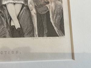 lot 322 image: Protection Vintage Print From Engraving By Illman Brothers From 1860