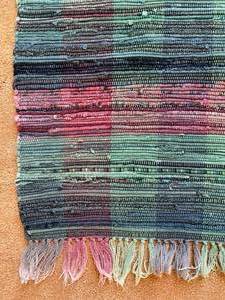 lot 336 image: Braided Throw Rug