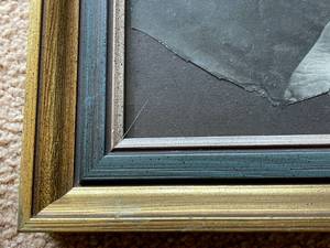 lot 338 image: Vintage Mother and Children Framed Art