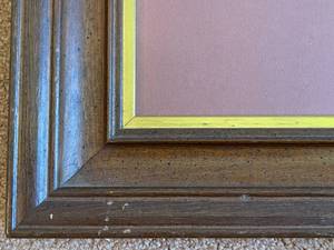 lot 344 image: Vintage Boy Reading Framed Art