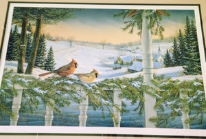 lot 76 image: Signed and Framed Watercolor