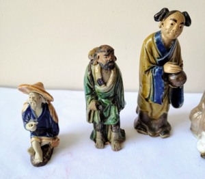 lot 89 image: Grouping of Five Asian Figurines