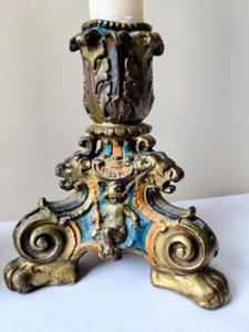 lot 97 image: Pair of Beautiful Candle Holders