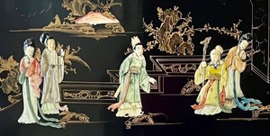 lot 408 image: Asian Inspired Beautiful Art