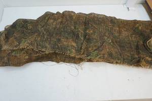 Camo burlap