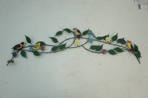 Bird wall dcor