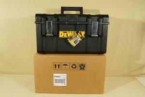 lot 8 image: NEW DeWalt Plastic Tough System Tool Box