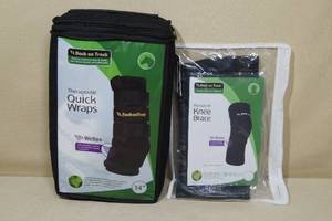 lot 34 image: Back on Track Therapeutic Horse Wrap and Knee Brace