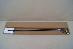 lot 59 image: Jesse James Revolver Cane Sword