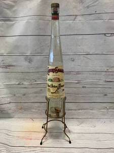 Vintage Liquore Galliano Bottle & Stand 27 �� Tall (Sold For $85 on Ebay)