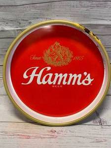 Vintage Hamm�s Beer Tray 13� Diameter