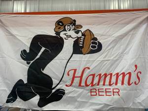 Hamm�s Beer Flag  Banner Approx 3� x 5�