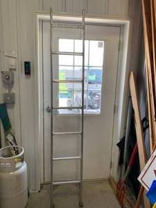 Aluminum Shelf Ladder 7 Foot Tall