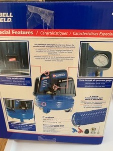 lot 99 image: Campbell Hausfeld Air Compressor