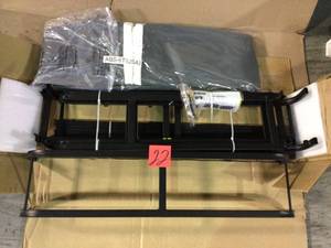 lot 22 image: Zinus Armita 9 Easy Assembly Smart Box Spring TWIN Customer Return See pictures