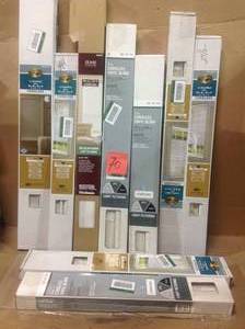 lot 70 image: MIX LOT OF CORDLESS BLINDS Customer Return See pictures