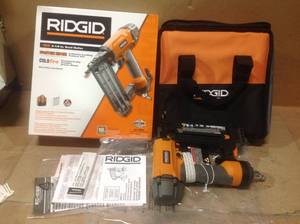 lot 82 image: RIDGID 18-Gauge 2-18 in. Brad Nailer Customer Return See pictures